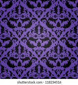 Abstract seamless wallpaper. EPS 8 vector illustration.