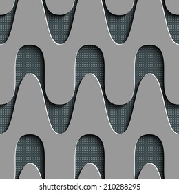 Abstract Seamless Wave Background