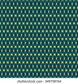 Abstract seamless wave ornament pattern. Vector illustration.
