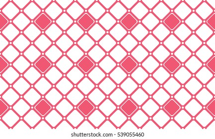 Abstract seamless waves pattern, with geometric shapes 