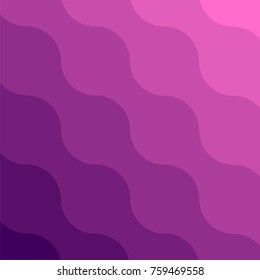 Abstract seamless waves round pattern
