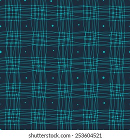 abstract seamless wavy check