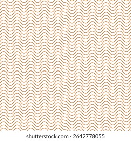 Abstract Seamless Wavy Line Pattern