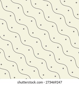 abstract seamless wavy pattern