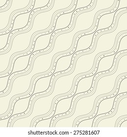 abstract seamless wavy pattern