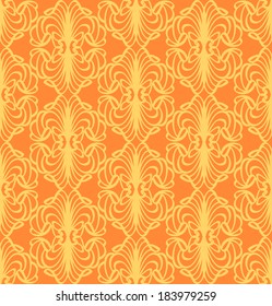 Abstract seamless wavy pattern. Vector illustration