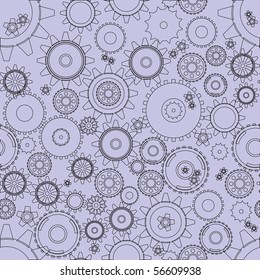 Abstract seamless wheels background