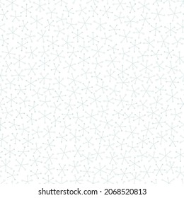 Abstract seamless winter pattern. Simple snowflake shape vector illustration. Scandinavian style surface print. Fabric design, wrapping paper, stationery