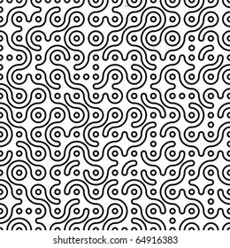 abstract seamless wormhole background vector illustration