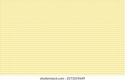 abstract seamless yellow polka dot pattern suitable for background.