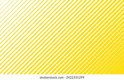 abstract seamless yellow thin to thick line pattern on white.