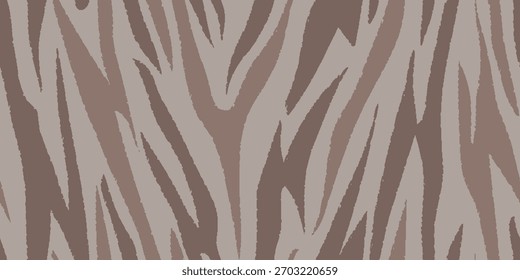 Abstract seamless zebra skin pattern. Hand-drawn vector illustration with delicate ethnic motifs, perfect for fashion fabric and creative cover art. Includes swatches for easy use. Tiles perfectly