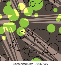 abstract seanless geometrical background molecule structure. Vector illustration