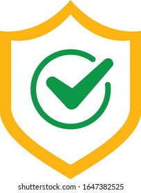 Abstract security vector icon illustration isolated on white background.