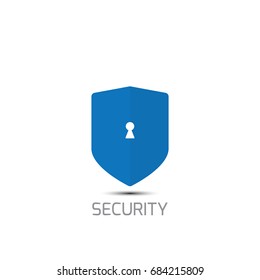 Abstract security vector icon illustration. security logo template.