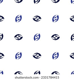 abstract seed design repetition arranged vertical and horizontal in one row