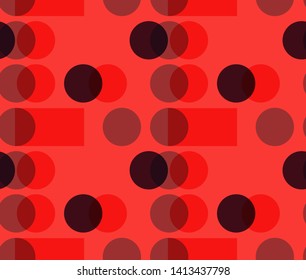 Abstract semi transparent seamless pattern design