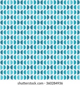 Abstract semicircles background.Seamless pattern. Vector.
