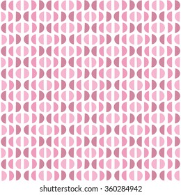 Abstract semicircles background.Seamless pattern. Vector.