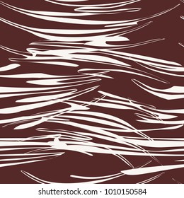 Abstract semless hand drawn brush pattern