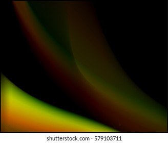 Abstract set  background advertising vector shiny colorful wave line yellow black

