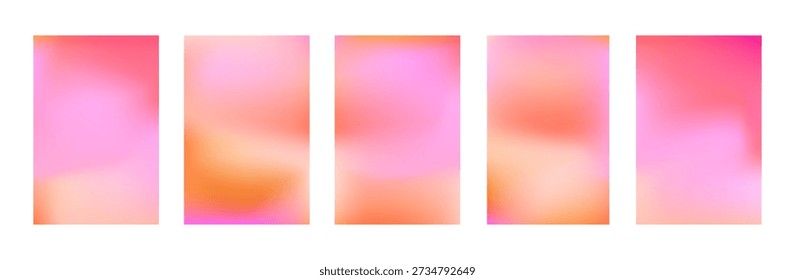 Abstractas conjunto fluidos vibrantes
