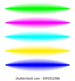 Abstract set of modern bright gradient backgrounds and texture for mobile applications and smartphone screen. Cold color backdrop. Vivid design element for banner, cover or flyer. EPS 10