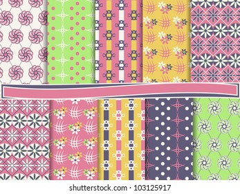 abstract set of papers, scrapbooks