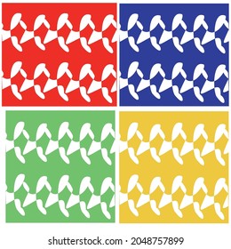 abstract, set pattern, background, vector illustration