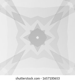 El blanco y el gris son los colores de un diseño moderno y plateado claro. Ilustración vectorial, pasos 10.