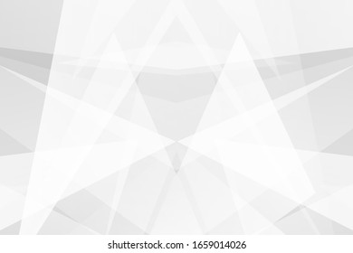 El blanco y el gris son los colores de un diseño moderno y plateado claro. Ilustración vectorial, pasos 10.