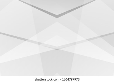 Abstract set white and gray on a light silver modern design background. Vector illustration eps 10.