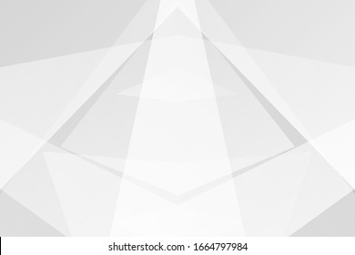 Abstract set white and gray on a light silver modern design background. Vector illustration eps 10.