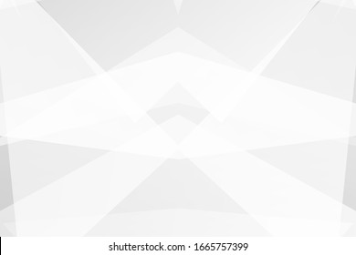Abstract set white and gray on a light silver modern design background. Vector illustration eps 10.