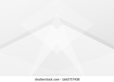 El blanco y el gris son los colores de un diseño moderno y plateado claro. Ilustración vectorial, pasos 10.