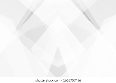 El blanco y el gris son los colores de un diseño moderno y plateado claro. Ilustración vectorial, pasos 10.