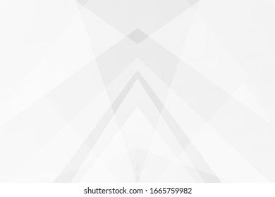 El blanco y el gris son los colores de un diseño moderno y plateado claro. Ilustración vectorial, pasos 10.