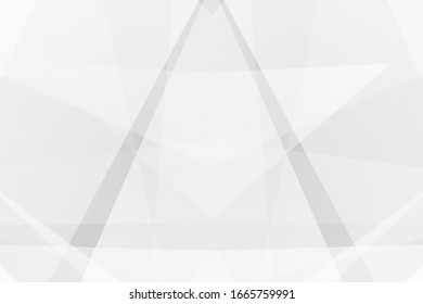 El blanco y el gris son los colores de un diseño moderno y plateado claro. Ilustración vectorial, pasos 10.