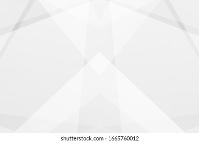 El blanco y el gris son los colores de un diseño moderno y plateado claro. Ilustración vectorial, pasos 10.