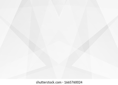 El blanco y el gris son los colores de un diseño moderno y plateado claro. Ilustración vectorial, pasos 10.