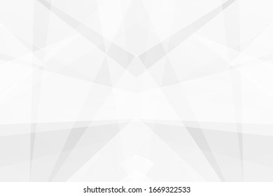 El blanco y el gris son los colores de un diseño moderno y plateado claro. Ilustración vectorial, pasos 10.