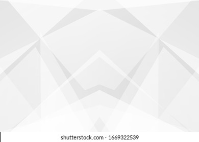 Abstract set white and gray on a light silver modern design background. Vector illustration eps 10.