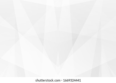 El blanco y el gris son los colores de un diseño moderno y plateado claro. Ilustración vectorial, pasos 10.