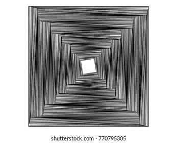 Abstract several pointed art with squares pattern texture background,Lines, points, circles and planes. Futuristic design.All elements are separated Abstract white background. Vector illustration 