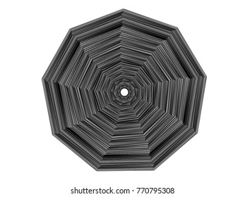 Abstract several pointed art with squares pattern texture background,Lines, points, circles and planes. Futuristic design.All elements are separated Abstract white background. Vector illustration 