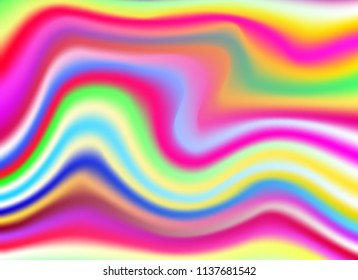 abstract shades colorful holographic foil background.beautiful vector