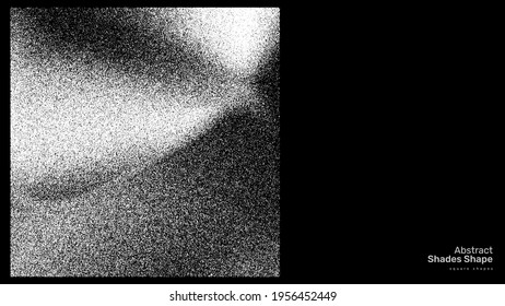 Abstract Shades Square shape volume four, Vector EPS