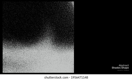 Abstract Shades Square shape volume seventeen, Vector EPS
