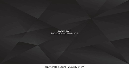 Abstract shadow of mirror transparency and gradient effects background dark tone