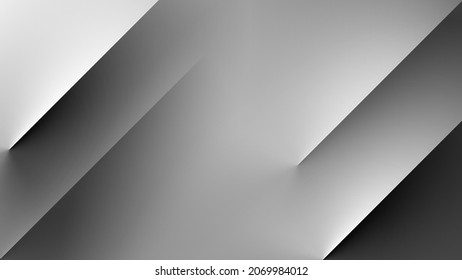 Abstract shadow wallpaper. Solid lines peeking out from behind the canvas curtain. Objects pop up from back screen.